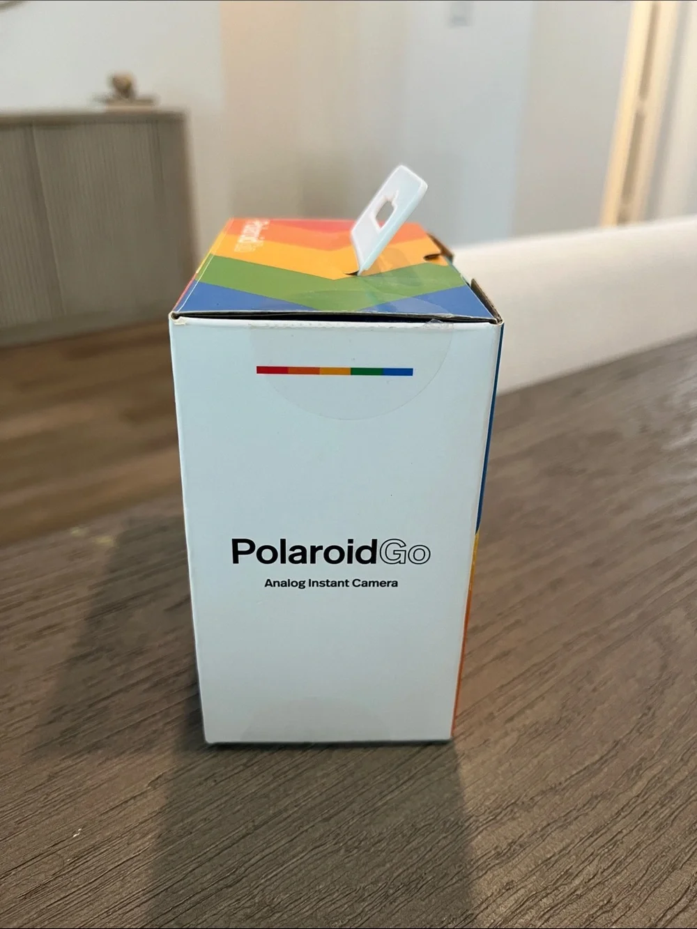 Polaroid Go White Instant Mini Camera in Rainbow Box
